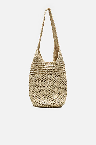 urban focus Hasır Omuz Çantası