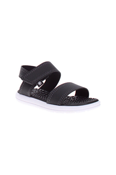 MOLEKINHO Infant Boys Sandals With Back Strap Black | Made In Brazil