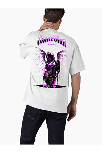 COMVİCHO Unisex Streetwear17 Design Printed Oversize T-Shirt