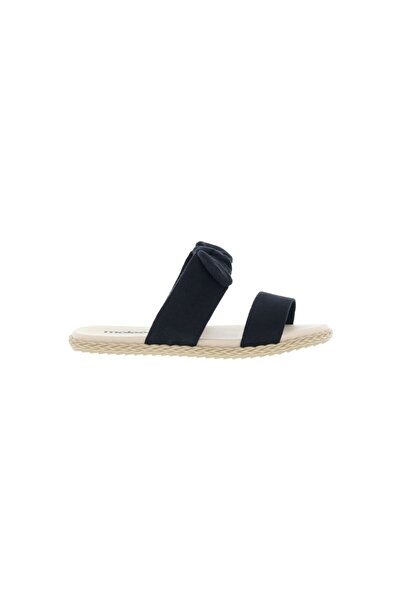 Moleca Ladies Flat Sandals Black | Made In Brazil
