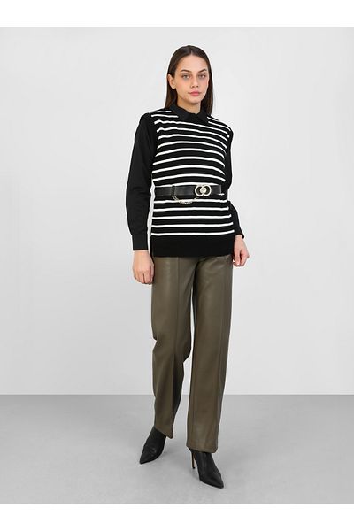 Por La Cara Knitwear Sweater - Black - Por La Cara