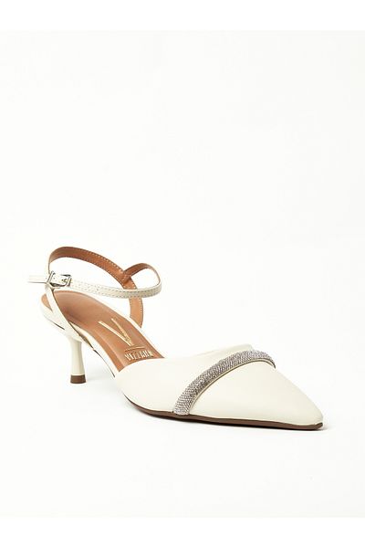 VİZZANO Vizzano Ladies Sandals With Back Strap Off White | Made In Brazil