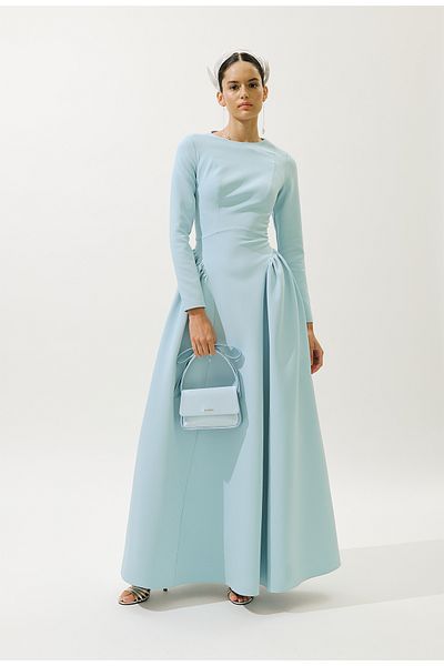 Manuka Lora Evening Dress Blue