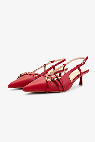 Valmenti Women's Red Heeled Shoes