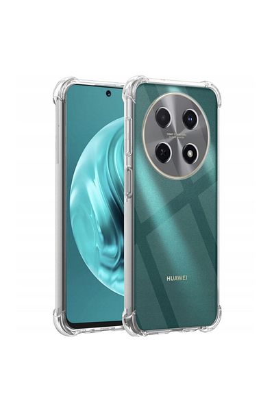 SKYDDAR INNOVATION Case for Huawei nova 12i / nova 13i, Shockproof Clear from Silicone Slim, Transparent, sticker set