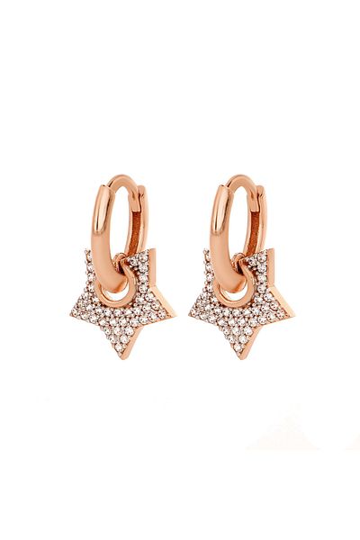MOHI Fine Jewellery 14k rose gold earrings