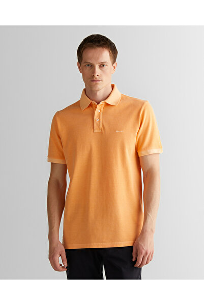 Gant Erkek Turuncu Regular Fit Polo