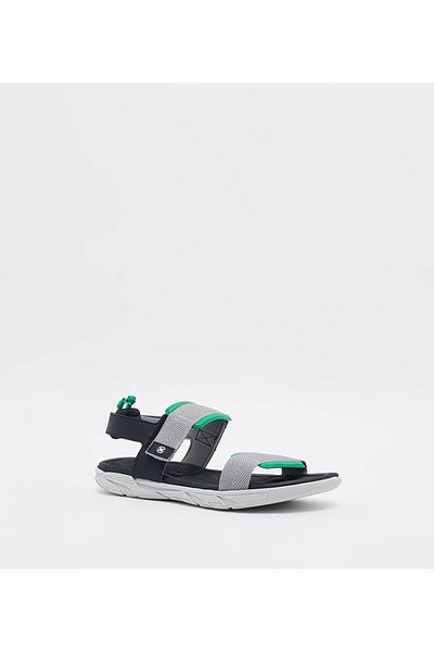 MOLEKINHO Junior Boys Sandals/Chappals Grey | Made In Brazil