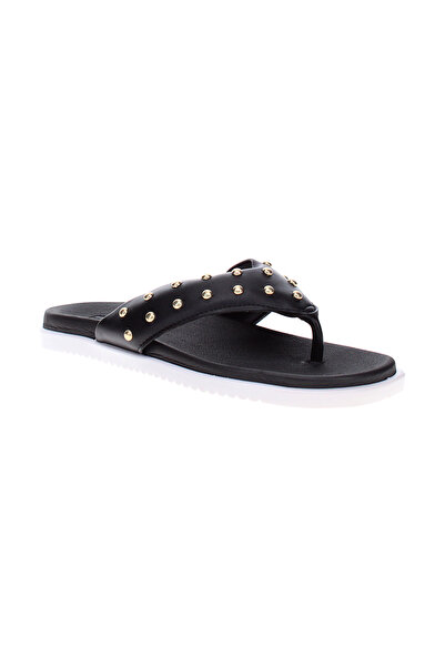 Moleca Ladies Flat Sandals Black | Made In Brazil