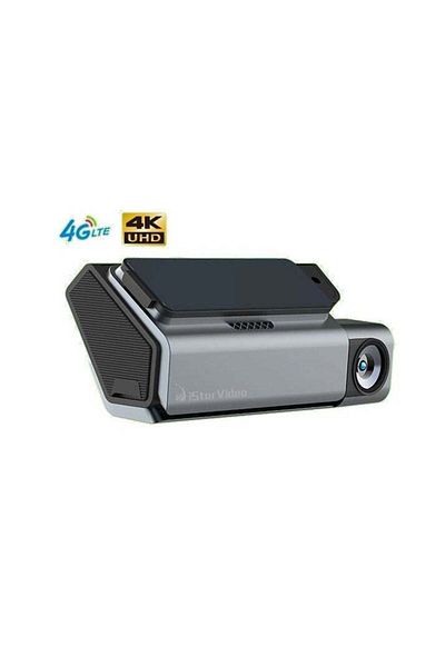 Generic 4G LTE 4K Dash Cam with Rear Camera, GPS Tracking, Remote Monitoring, Anti-Theft, Support SD 512GB