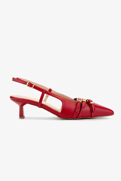 Valmenti Women's Red Heeled Shoes