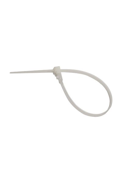 Homelux Zgardă reutilizabilă Strohm 200 x 4,8 mm, albă, 50 buc.