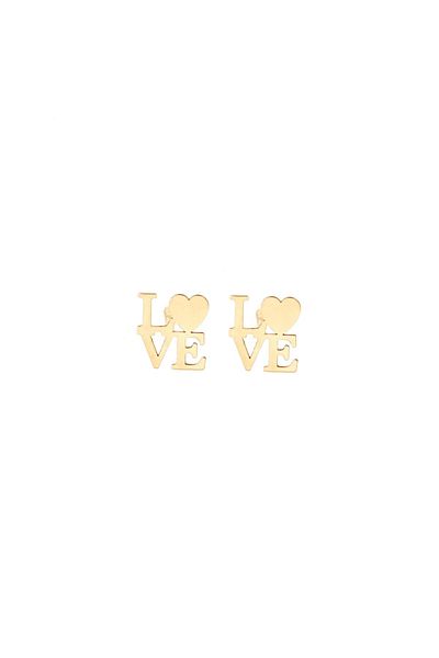 MOHI Fine Jewellery 14k yellow gold earrings