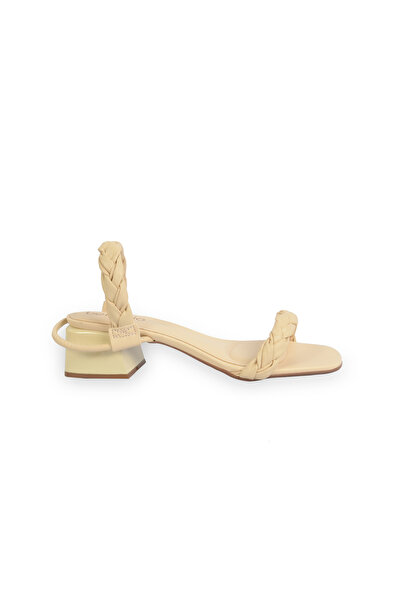 Beira Rio صندل نسائي بحزام خلفي كريمي 985 | صنع في البرازيل