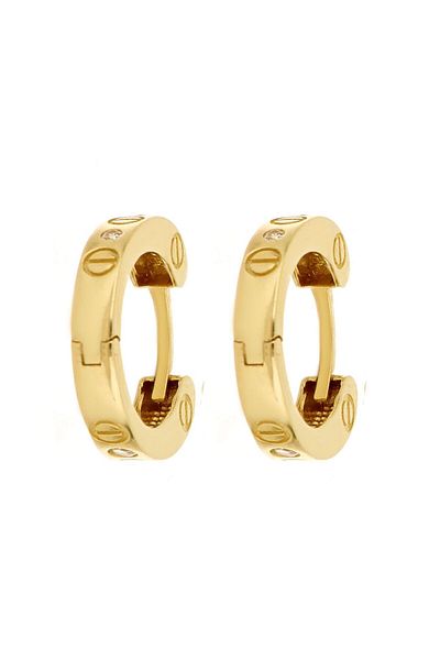 MOHI Fine Jewellery Cercei din aur galben de 14k