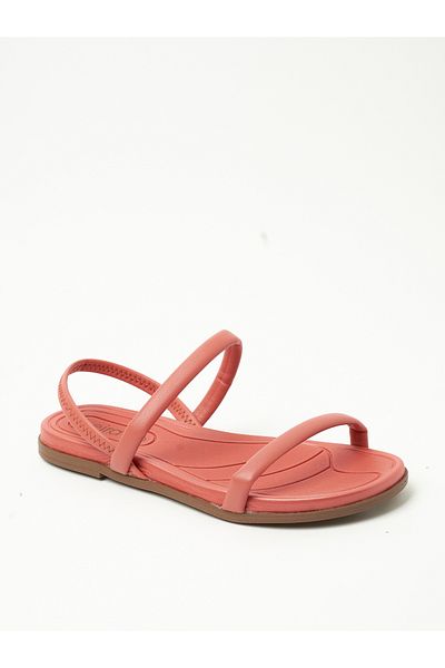 Beira Rio Ladies Sandals With Back Strap Rose | Made In Brazil