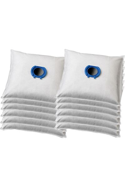 KOMA Et35pl - Set 12 Saci Pentru Aspirator Eta Unibag Cu Fata Din Plastic, Textil