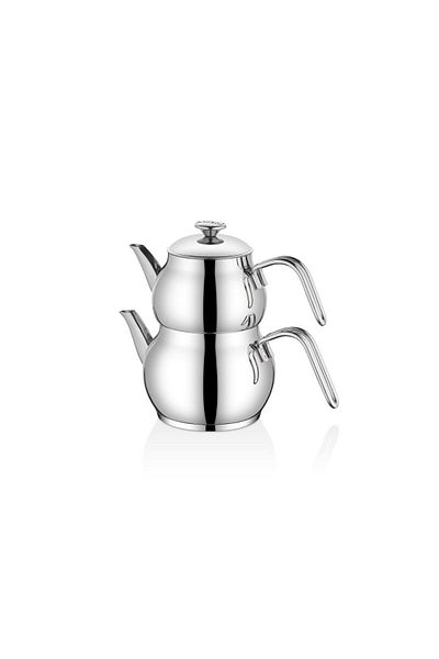 Brillant Petra Induction Base Mini Steel Teapot Set