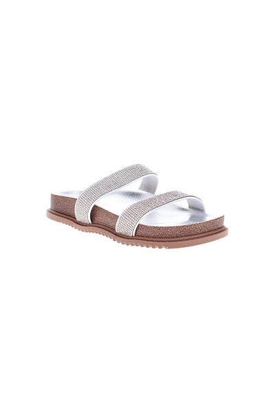 Beira Rio Ladies Flat Sandals White | Made In Brazil