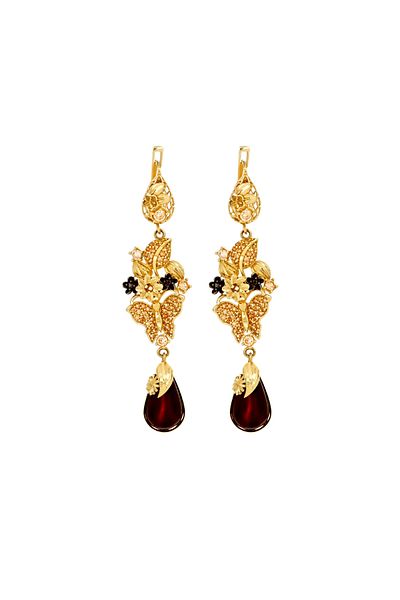 MOHI Fine Jewellery 14k yellow gold earrings