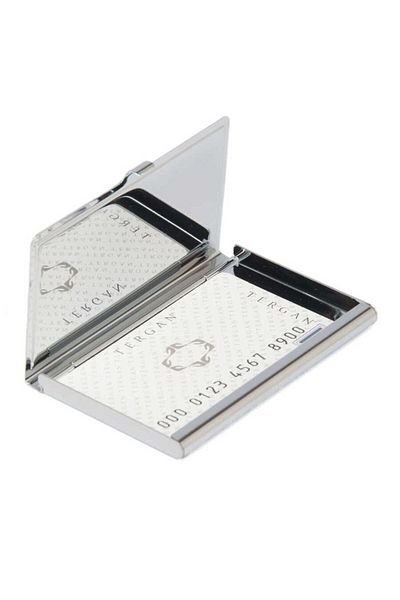 Tergan Καφέ Γνήσιο Δερμάτινο Unisex Θήκη πιστωτικής κάρτας - S1kk00000195-b07