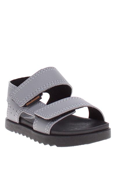 MOLEKINHO Infant Boys Sandals With Back Strap Grey | Made In Brazil