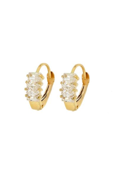 MOHI Fine Jewellery 14k yellow gold earrings