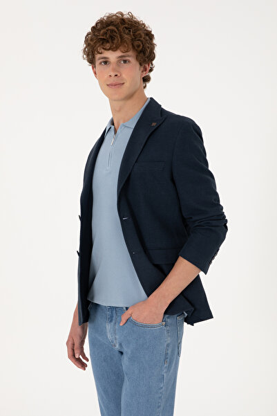 U.S. Polo Assn. Men's Navy Blue Jacket 50301197-Vr033