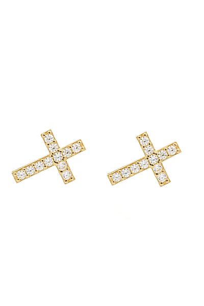 MOHI Fine Jewellery Cercei din aur galben de 14k