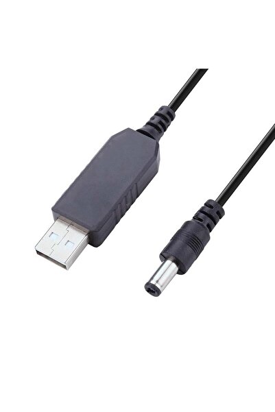 Powermaster PM-21568 9V-5V USB To DC 5.5x2.5mm Çevirici Kablo