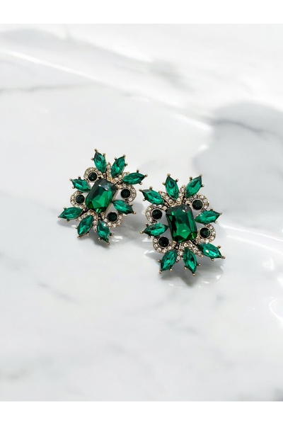 FUYA JEWELLERY Kristal Taşlı Küpe