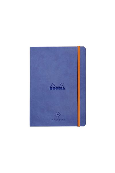 Rhodia Agenda A5 nedatată, Rhodia Perpetual Sapphire