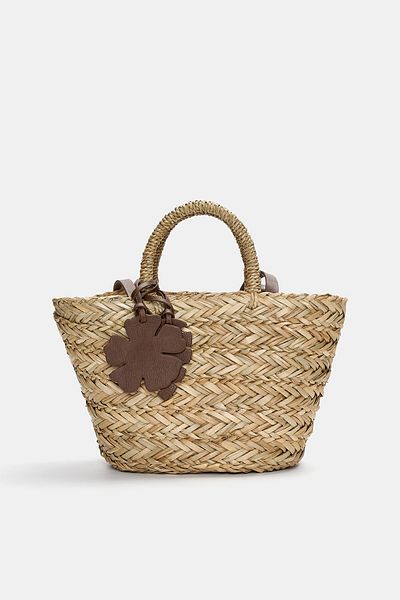 Pull & Bear Tote bag with embellished detail
