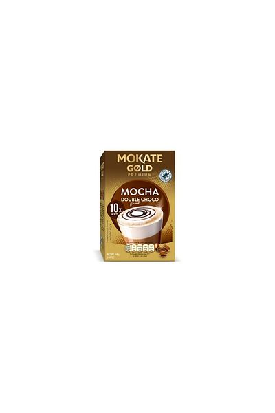 mokate Bautura instantní Mokate Gold Premium Mocha Double Chocolate 10x14g