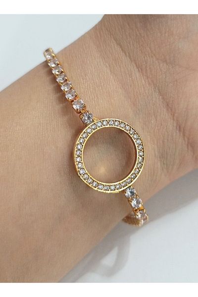 Monalisa Home Luxury Showy Stone Gold Color Bracelet