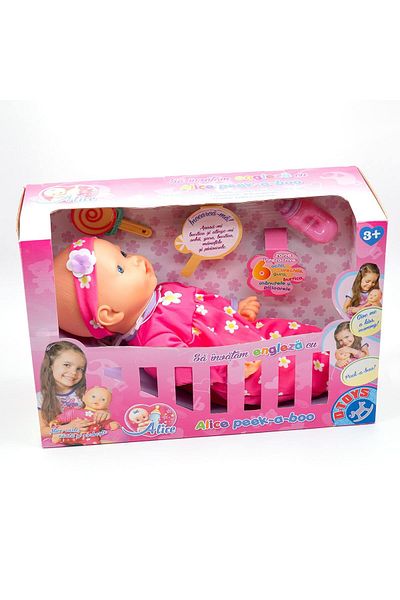 D-Toys Să învățăm Engleză cu Alice Peak-a-boo