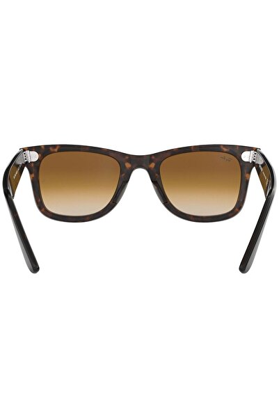 Ray-Ban Ray-Ban Original Wayfarer RB2140 902/51 – Ochelari de soare, Havana, Lentile Maro Gradient