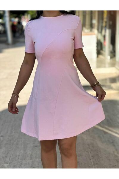 Bliss Dale فستان ماركة مستوردة بقصة جرس مختلط