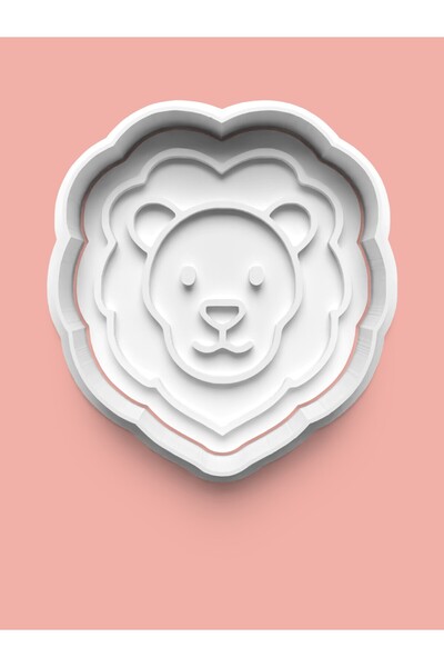 AKTASTORE قالب بسكويت الأسد وقالب عجينة السكر
