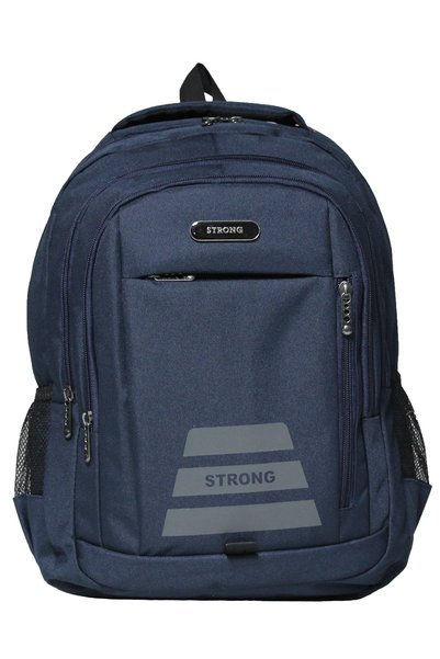 Strong Bag حقيبة مدرسية متعددة الأقسام ذات حجم كبير لتقويم العظام تدعم الظهر للمدرسة الثانوية والمدرسة الابتدائية، حقيبة ظهر يومية