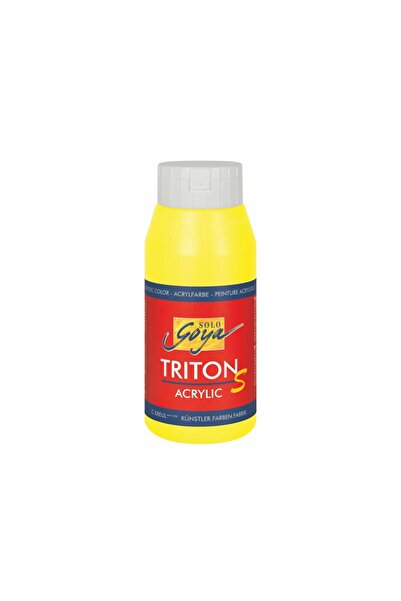 Kreul Ακρυλικό χρώμα Solo Goya Triton S, Kreul, 750 ml Citron