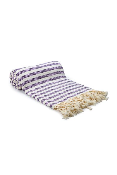 CHIMARIVA Sergeant Patterned Peshtemal – Oversize Turkish Beach Towel – Bath Towel