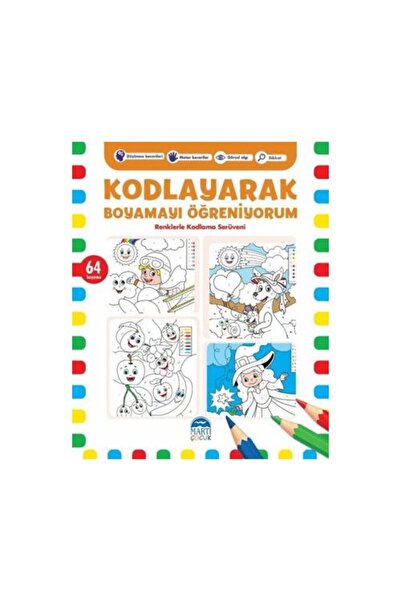 Martı Çocuk Yayınları I Learn to Paint by Coding 7