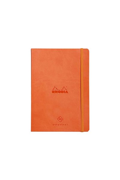 Rhodia Agenda A5 nedatată, Rhodia Perpetual Tangerine