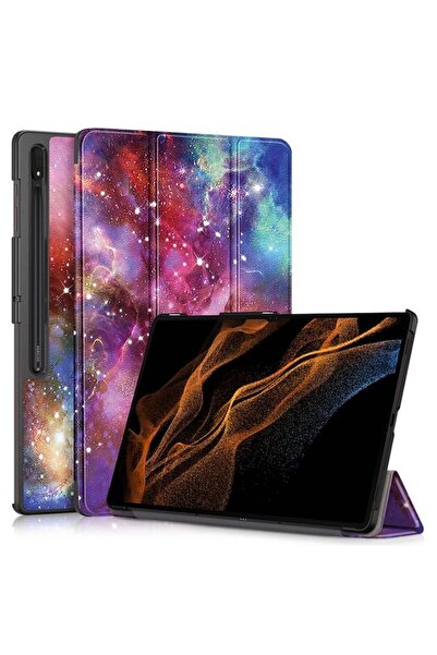 Optim Solution Leather Tablet Case for Samsung Galaxy Tab S10 Ultra, Complete Protection, Top Quality, Galaxy Desig