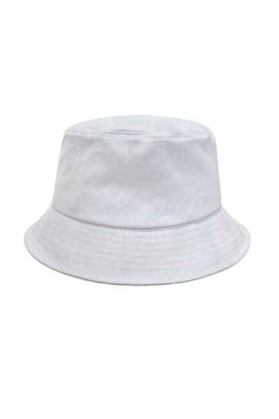 Mihos Unisex White Bucket & Bucket Hat