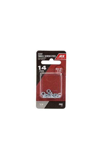 ACE Head Eye Screws (13 mm, Pack of 14)