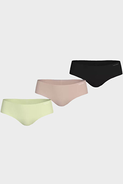Calvin Klein Logolu Dikişsiz 3 Pack Külot