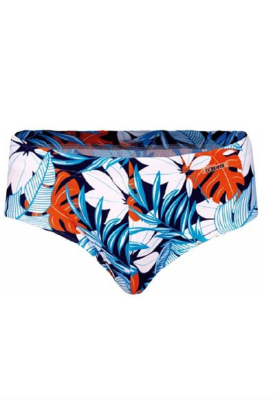 Doreanse Costum de baie pentru bărbați, albastru Alaska cu șnur, 80% poliamidă 20% elastan, costum de baie