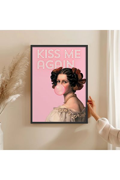 HOMEPACK Pictură cu un singur cadru din lemn Pictură poster dintr-o bucată TK/EXCLUSIVE010